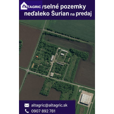 Pozemky na predaj na ľahký priemysel a iné komerčné využitie už od 50 EUR/m2