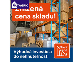 Skladová budova na predaj – Bratislava, Dúbravka (2149 m²) – výborné napojenie na D2